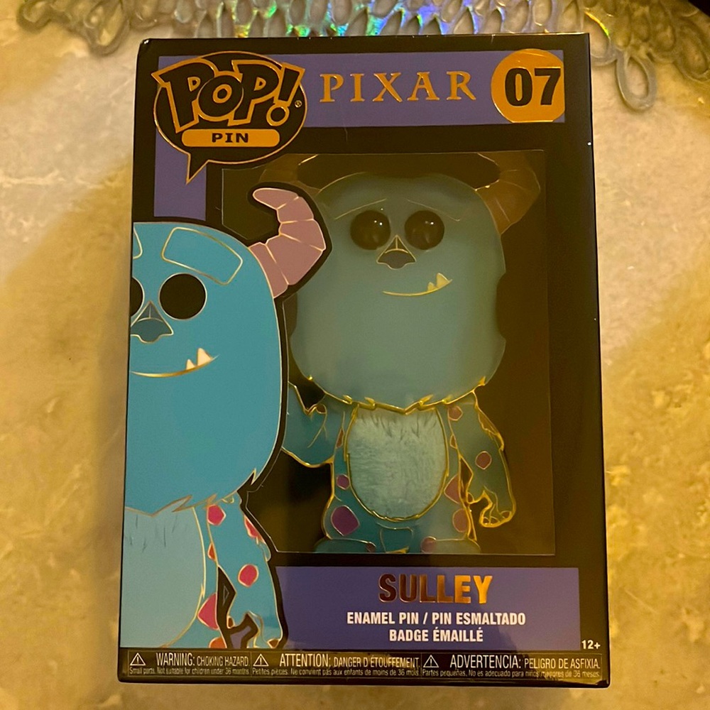 Monsters INC Sulley Funko Pin